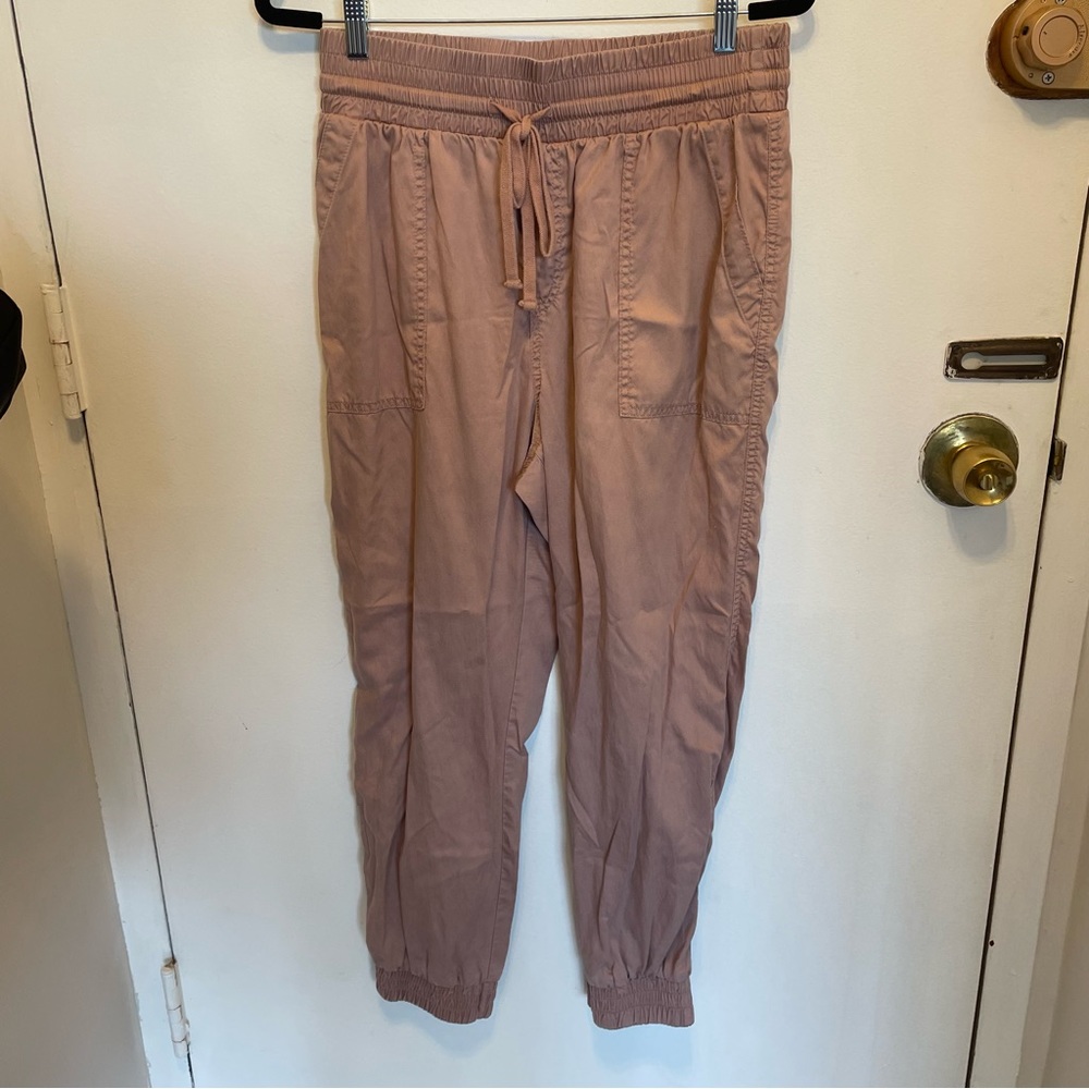 Pink cargo pants